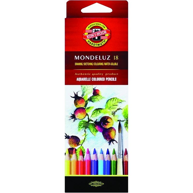 Карандаши цв. акварельные наб. 18шт. MODELUS