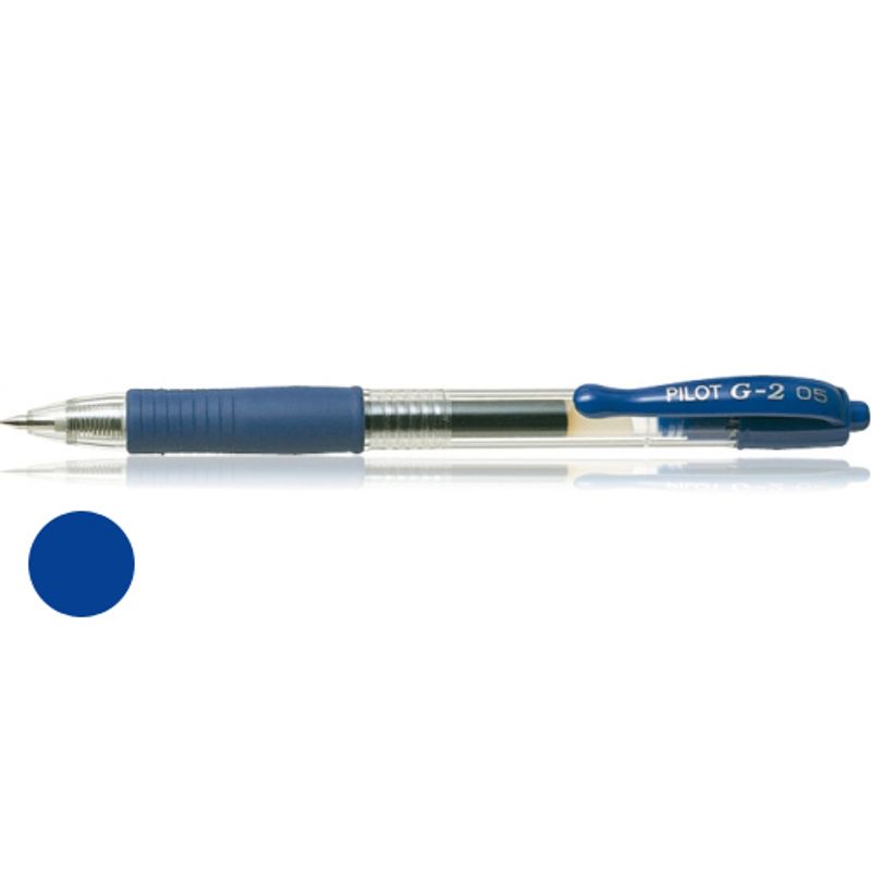 Гелева авт. ручка BL-G2-5 L, синя