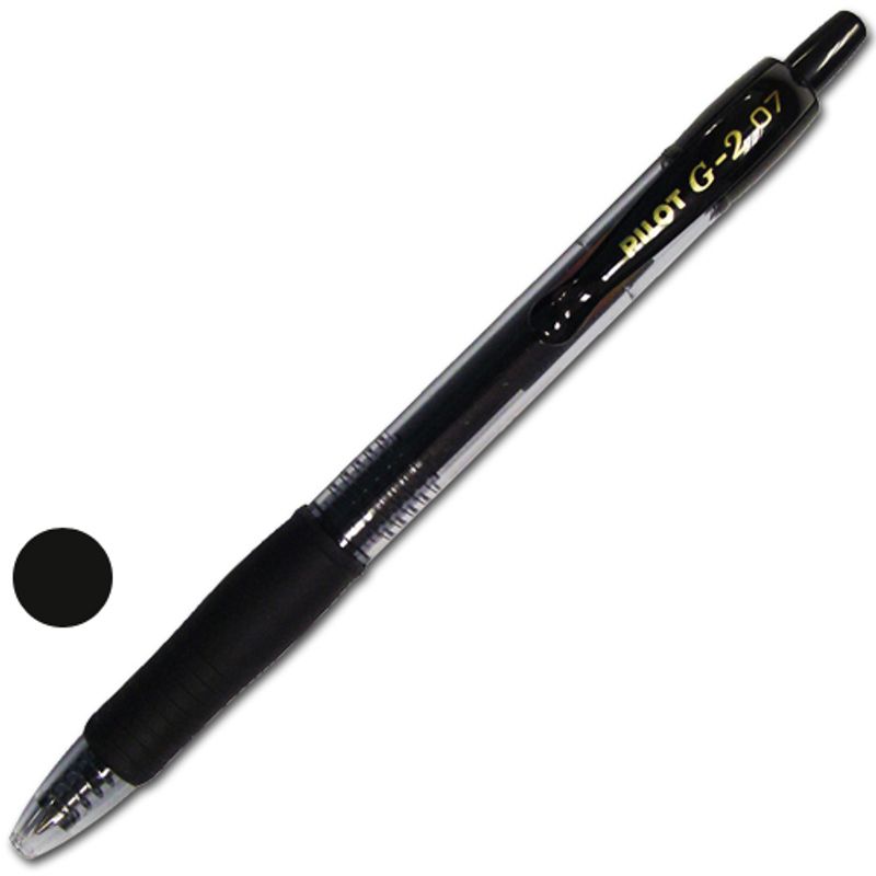 Гелева авт. ручка BL-G2-7 B, чорна