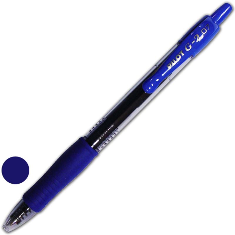 Гелева авт. ручка BL-G2-7 L, синя