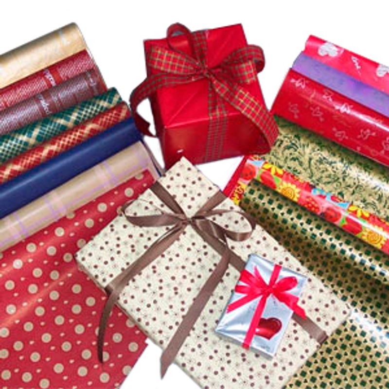 Папір пакувальний подарунковий 500х700, 3арк. , Классик