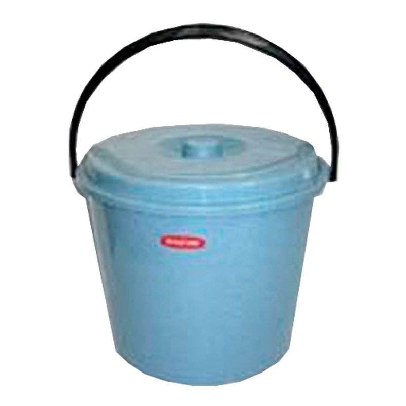 Відро пластик 16л з ручкою і кришкою