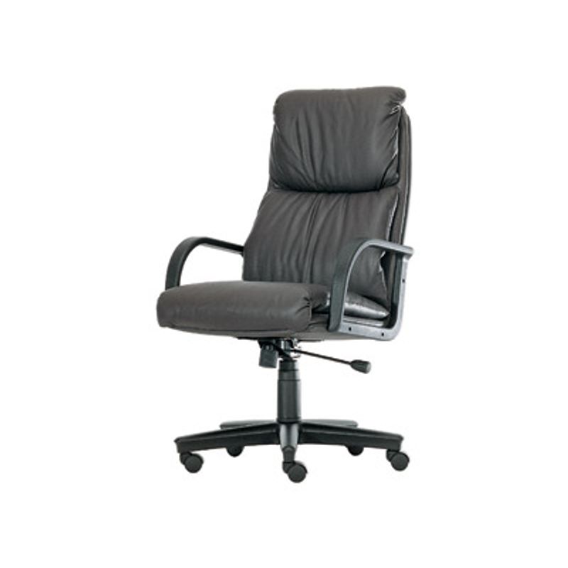 Крісло керівника NADIR (SP-A), шкіра нат. Split, чорн