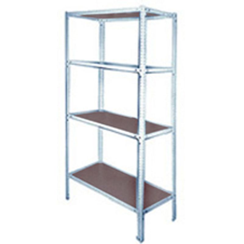 Стелаж з 4 полками ДСП (полімер)