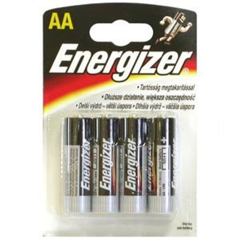Батарейка "Пальчик", Energizer, LR6, лужна - Магазин канцелярских ...