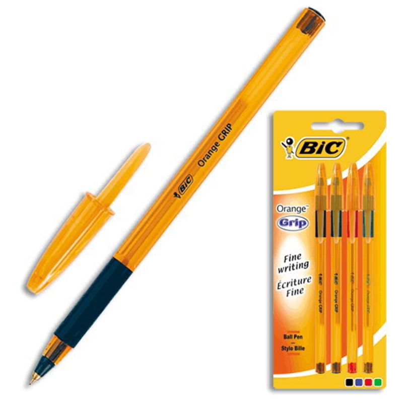 Шариковая ручка Orange Grip чер
