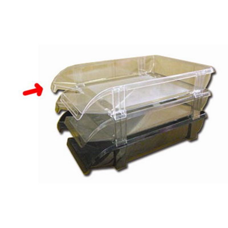 Лоток горизонтальний Арніка прозорий