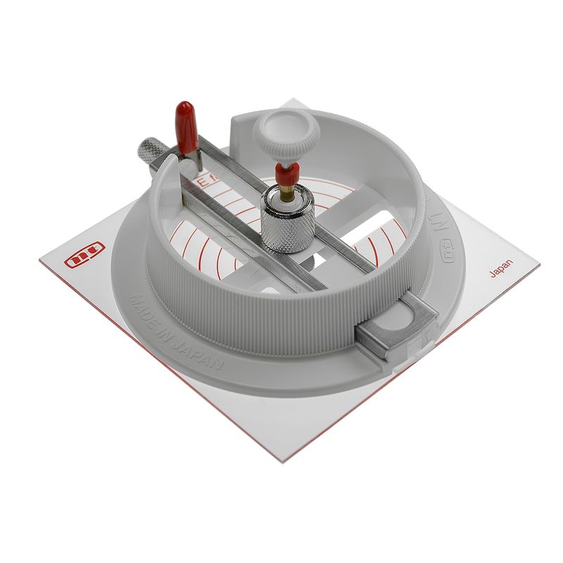 Ніж для вирізання кругів (3- 9)см, пластиковиий корпус, + 6 лез BDА (кут 45 град)