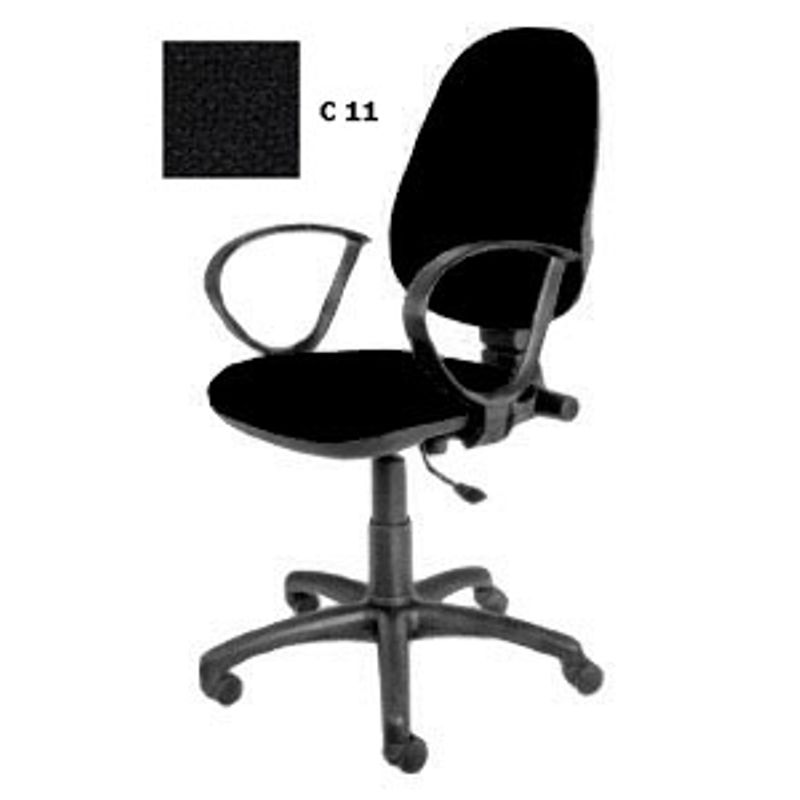 Крісло для персоналу GALANT GTP (чорний, C 11)