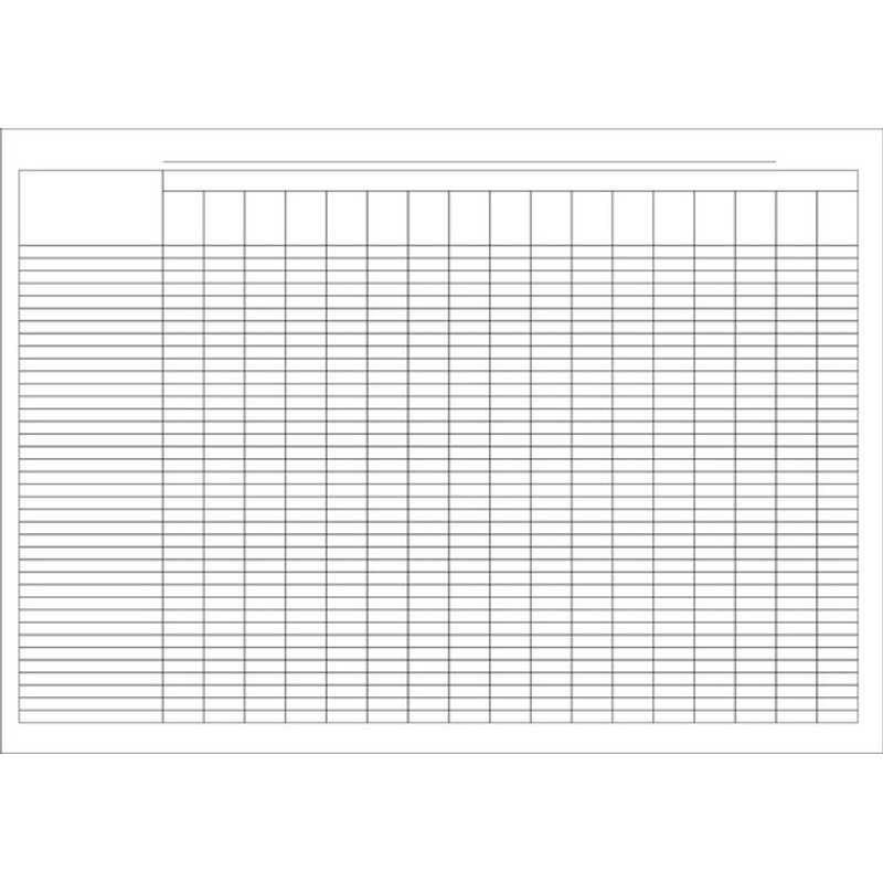 Книга-пустографка А4, 50 ар. , газ