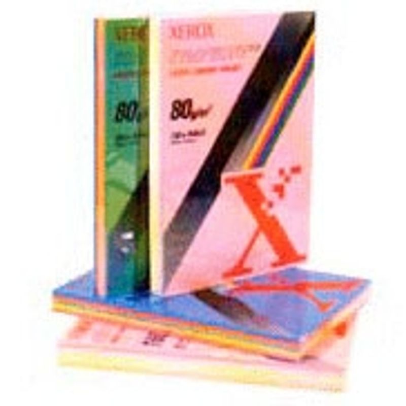 Папір кольоровий A4 aсорті 5кол насич. (80г/м2)500арк