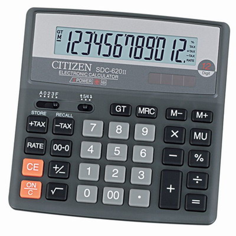 Калькулятор бухг. 12-разр. 156х156х31, 3