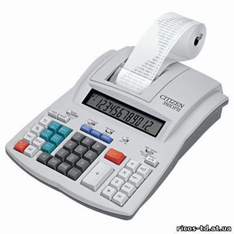 Калькулятор з друк. стрічк. 12-разр. 225х300х77