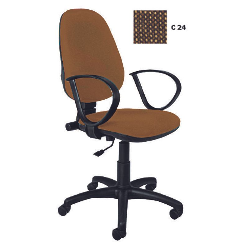 Крісло для персоналу GALANT GTP (коричневий, C 24)