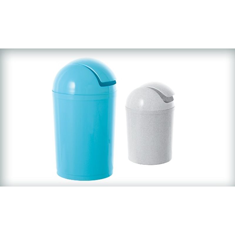 Відро д/сміття з качающейся кришкою 15л пласт. круг