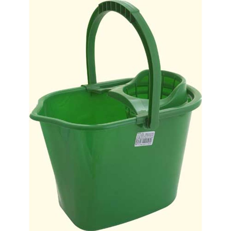 Відро для МОПа 10л пластик з ручкою + віджим. прямоуг