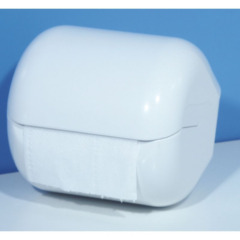 Тримач д/туал. паперу пластик, білий