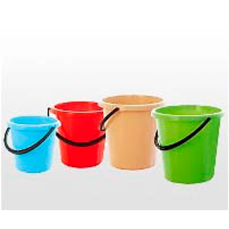 Відро пластик 15л з ручкою і кришкою