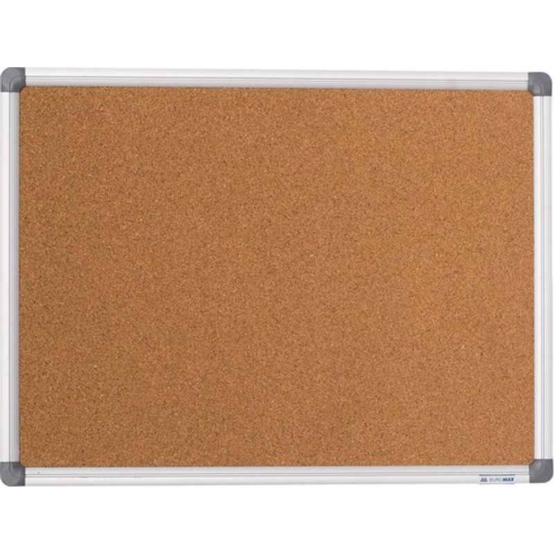 Дошка коркова 45х60 (аллюм. рама)