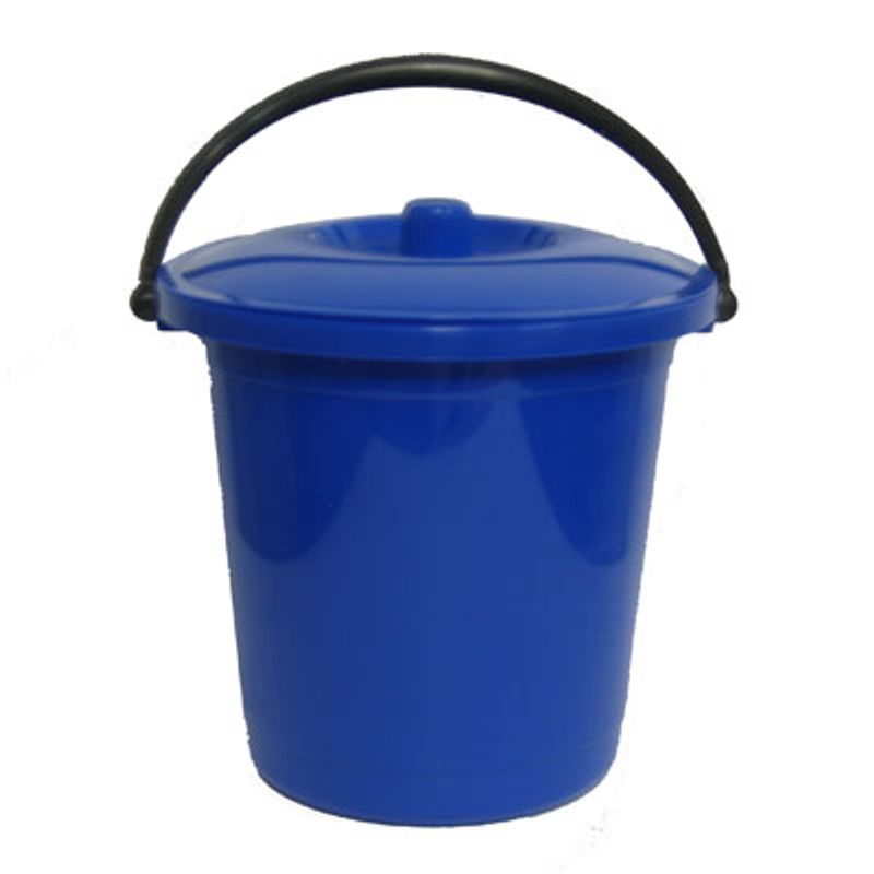 Відро пластик 7л з ручкою і без кришки