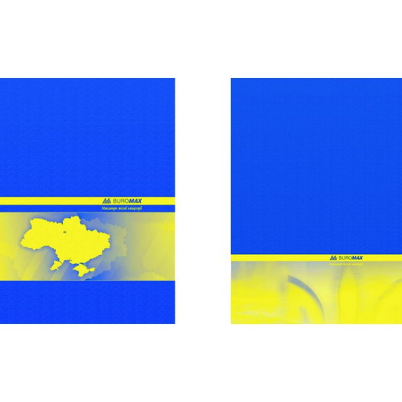 Книга обліку А4 192ар, клітинка, тв. обкладинка, лам