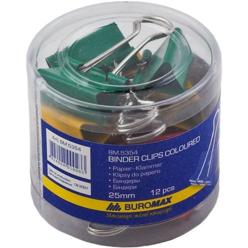 Біндер 25мм кольор