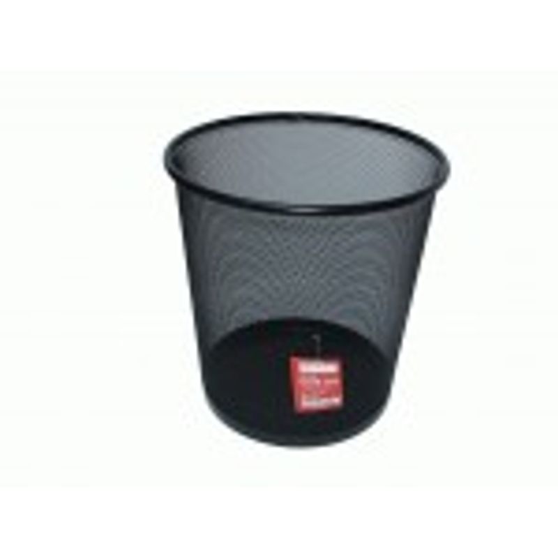 Корзина для бумаг металл. черн