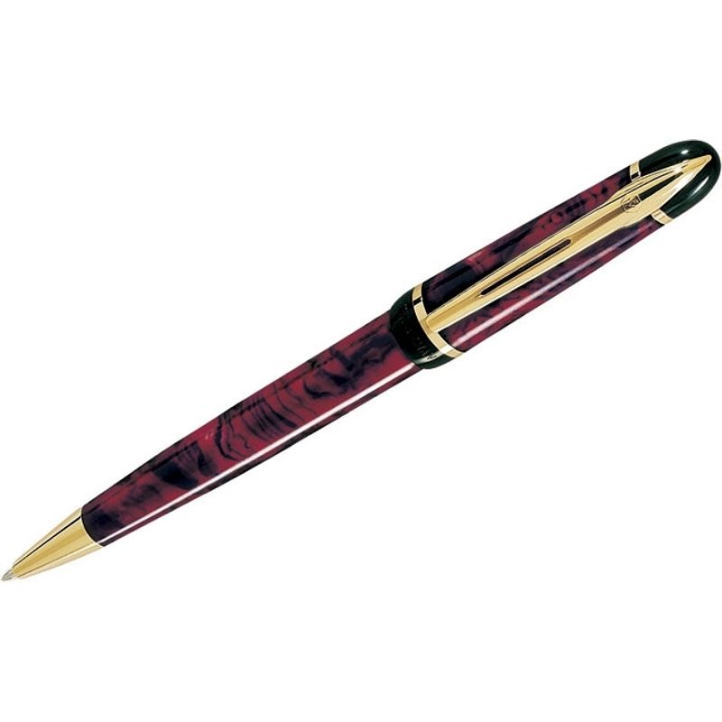 Авт. кулькова ручка Phileas Marble червона