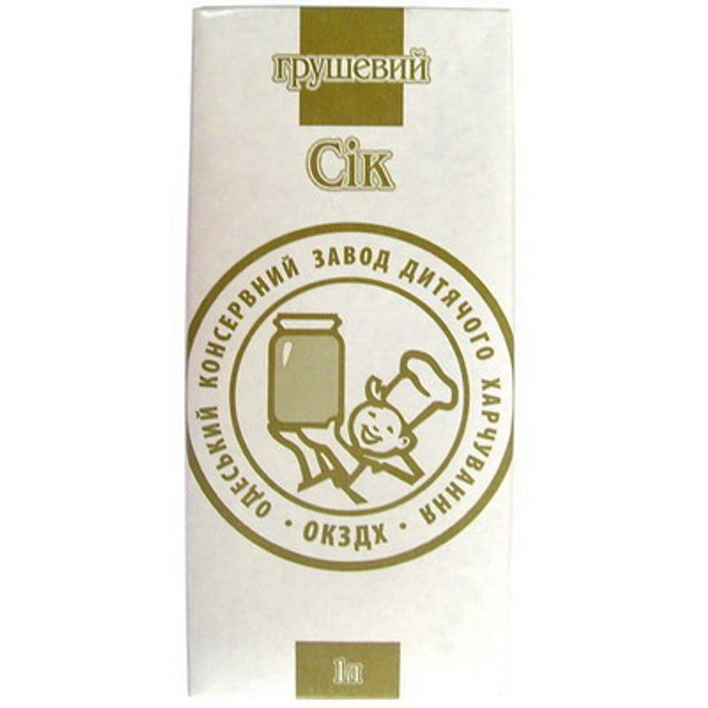 Сок грушевый ОКЗДХ, 1л