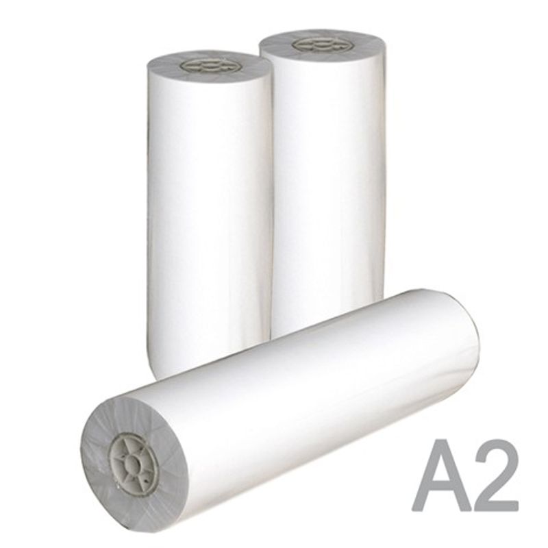 Папір для інженерних машин у рулоні, 420мм х 175м, 80г/м2, А2