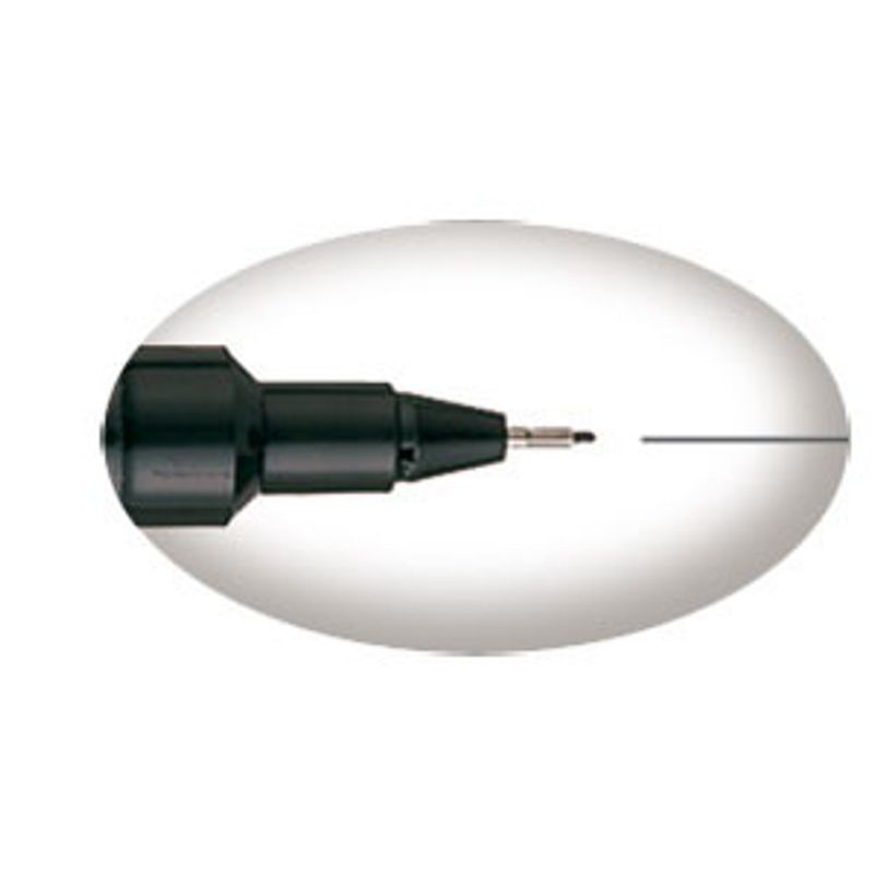 Капиллярная ручка Лайнер PIN fin line 0. 1мм черн