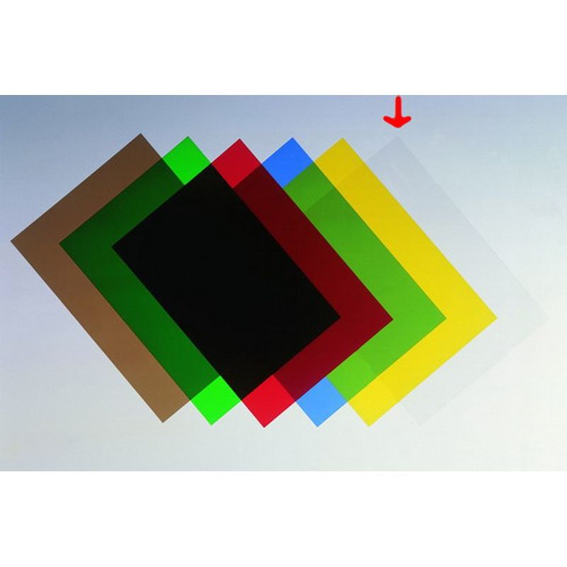 Обкладинки пластик A4 280мкм прозорі матові, уп/100шт