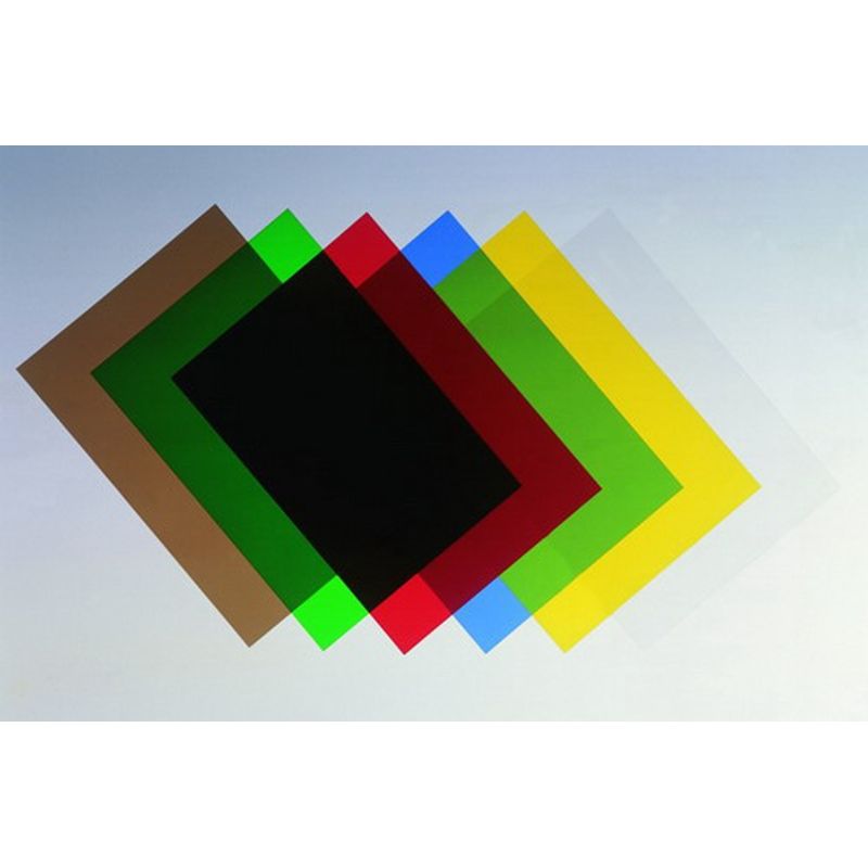 Обкладинки пластик A4 200мкм прозорі глянець димч. , уп/100шт