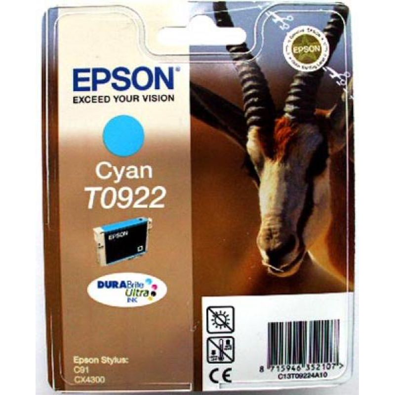 Картридж Epson Stylus C91/СХ4300 (Cyan) ориг