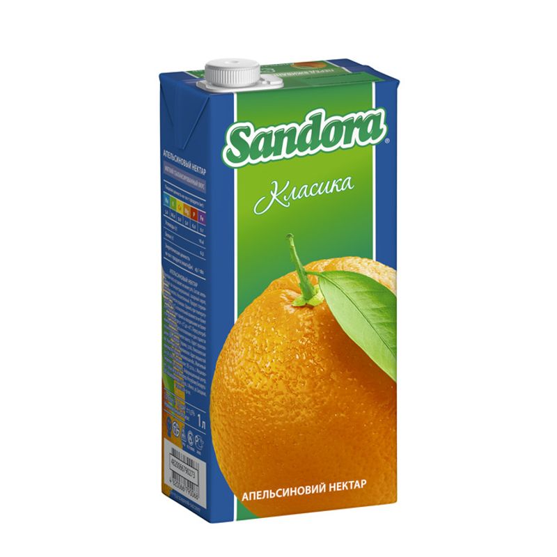 Нектар апельсиновый Классика, 1л