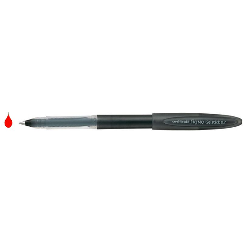 Гелева ручка uni-ball Signo Gelstick 0. 7мм, червон