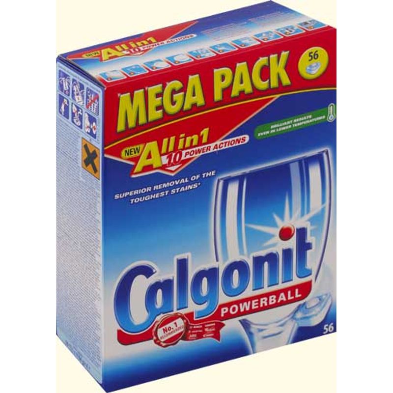 Засіб д/посудом. машин CALGONIT Al-in-1 (таблетки уп. 56шт)