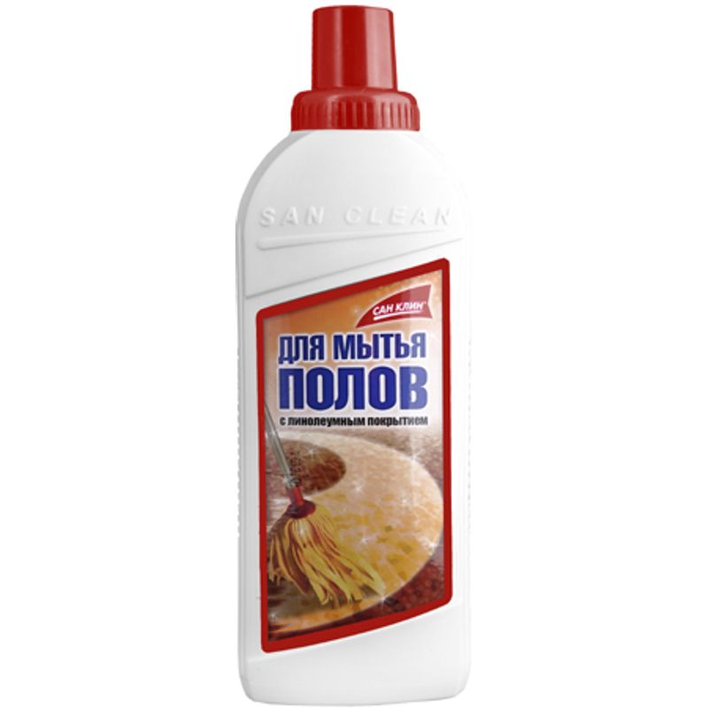 Засіб д/миття підлоги (д/лінолеума) Сан-Клин, 1л