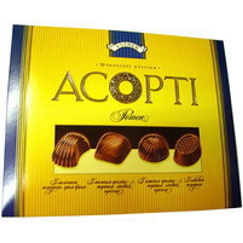 Конфеты Рошен Ассорти молочный шоколад 203 г