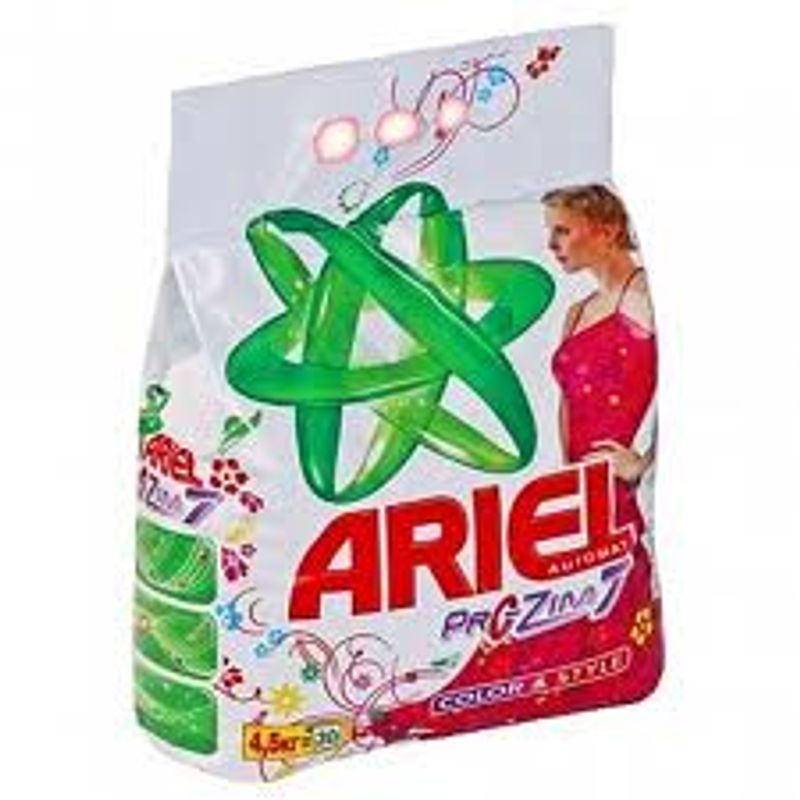Порошок пральний ARIEL автомат 4, 5кг для кол