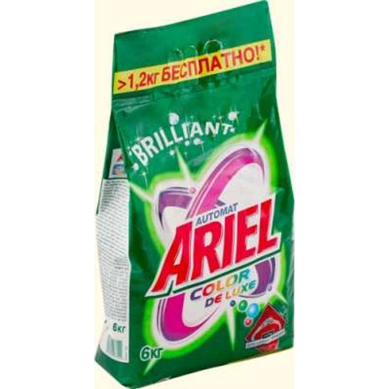Порошок пральний ARIEL автомат 6 кг для кол