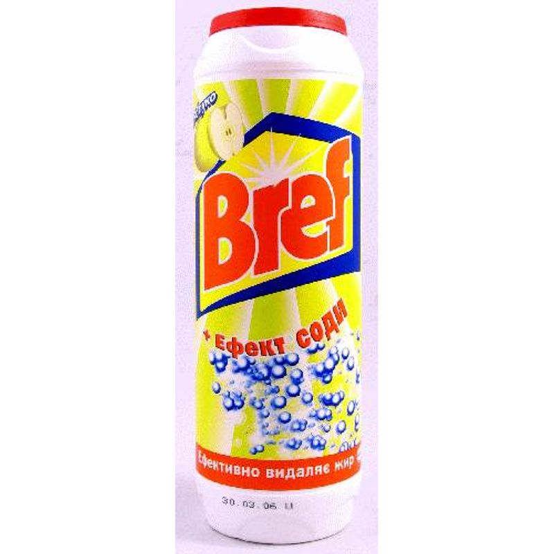 Засіб д/чищення універсал. BREF+сода, порошок 500г
