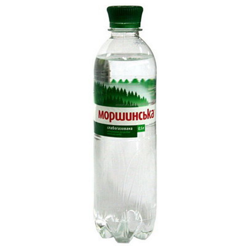 Вода мінеральна слабогазована Моршинська 0, 5л