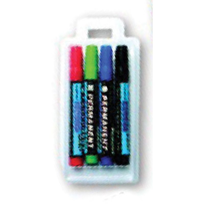 Маркеры перманентные набор 4 шт