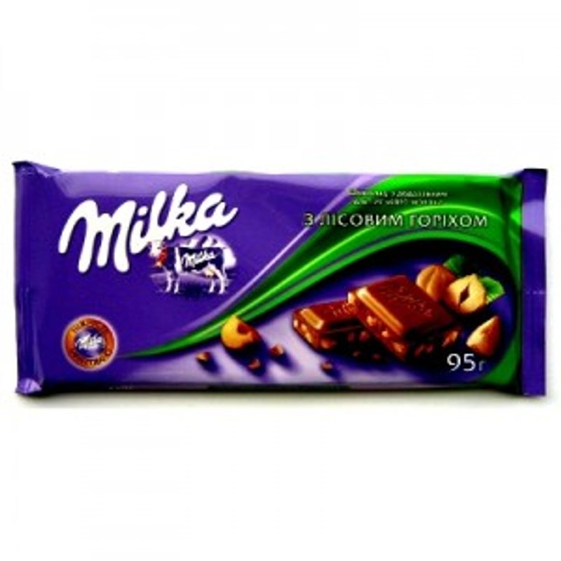 Шоколад Милка лесной орех 95г