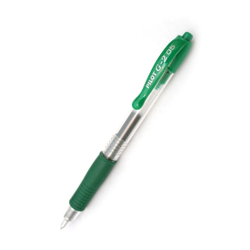 Гелева авт. ручка BL-G2-5 G, зелена