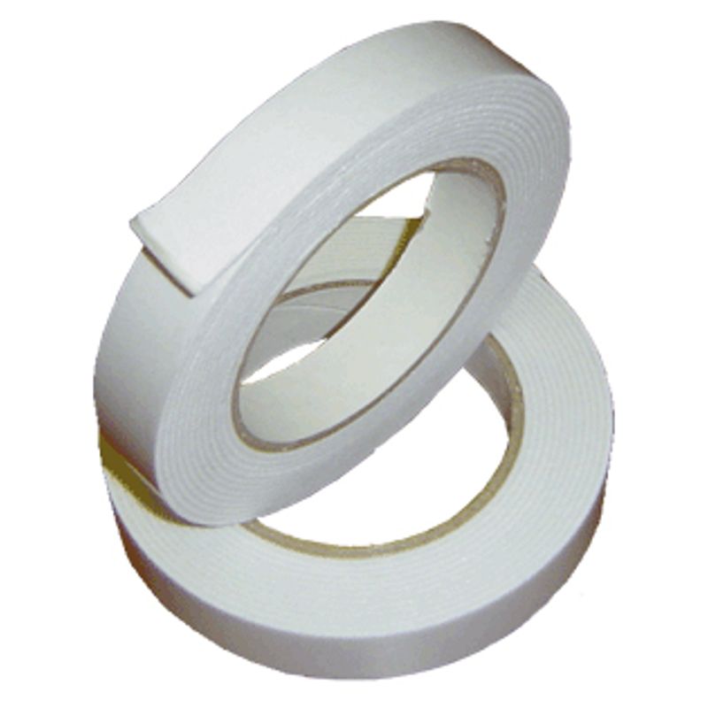 Скотч двосторонній пена 19 х10м x 1мм