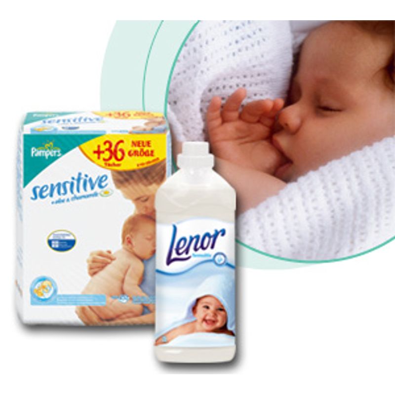 Кондиціонер ополіскувач д/тканини LENOR (концентрат) Sensitiv 1л