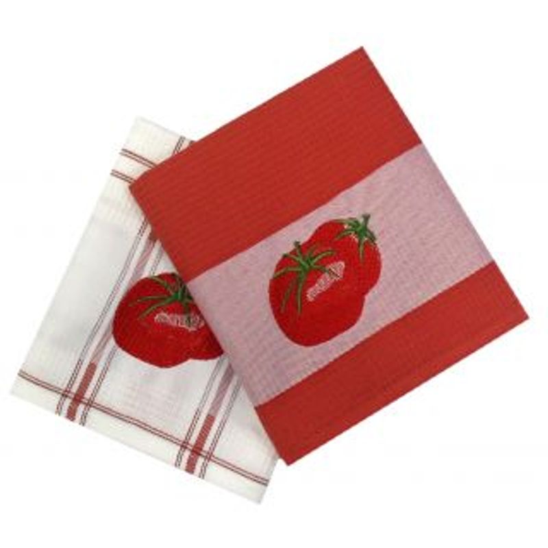 Полотенце вафельное цветное (уп. =2шт. )