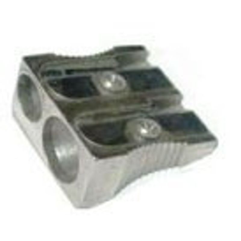 Точилка металлическая двойная